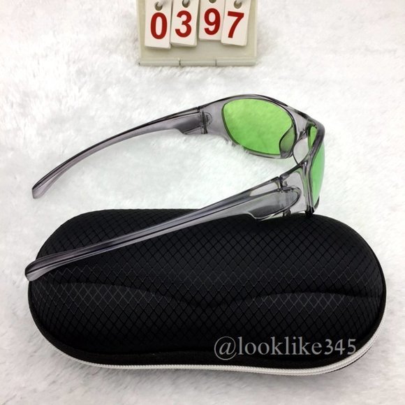 Fashion Retro Vintage Sports Sunglasses green lens